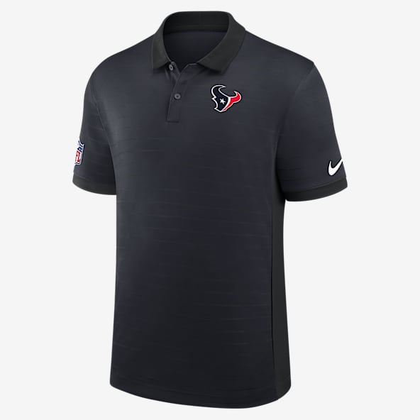 Houston Texans Sideline Victory Stripe Men's Nike Dri-FIT NFL Polo
