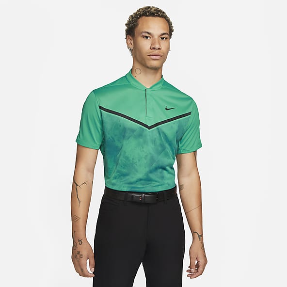 nike polo no collar