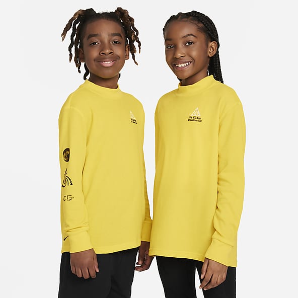 Bambini Giallo Top, maglie e t-shirt. Nike IT