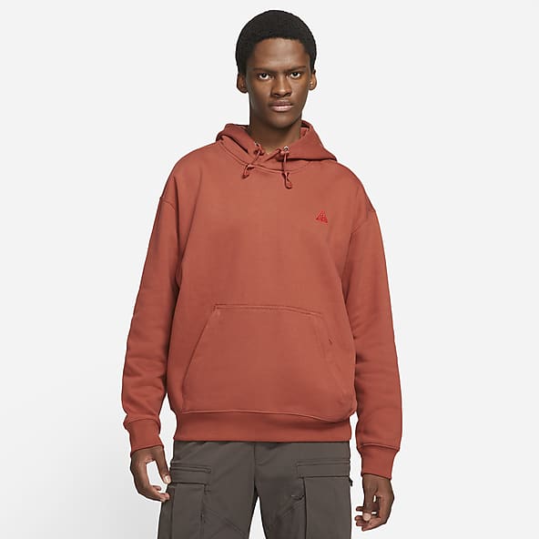 nike acg orange hoodie