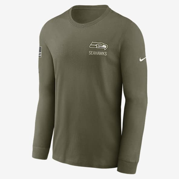 Seattle Seahawks Salute to Service Men's Nike NFL Long-Sleeve T-Shirt