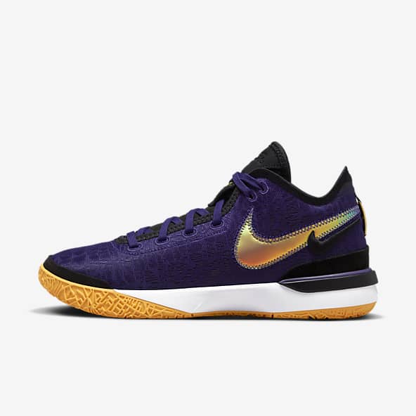 Purple Basketball Shoes. Nike JP