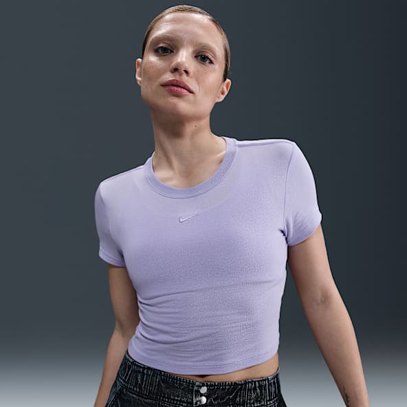 Nike Sportswear Chill Knit Playera cropped para mujer