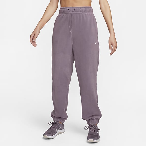 Pants de tejido Fleece para mujer Nike Solo Swoosh