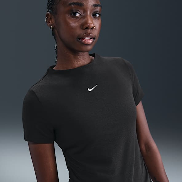 Nike Sportswear Chill Knit Women's Tight Short-Sleeve Mock-Neck Top