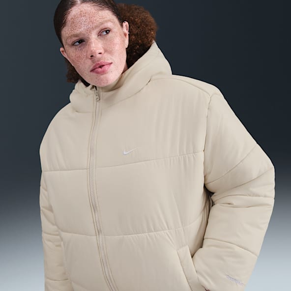 Nike Sportswear Classic Puffer Giacca dal fit ampio con cappuccio Therma-FIT (Plus size) – Donna