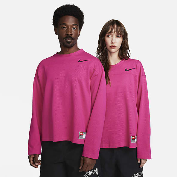 Camiseta nike mujer rosa discount