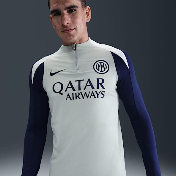Inter Milan Strike Fotbollsträningströja Nike Dri-FIT för män