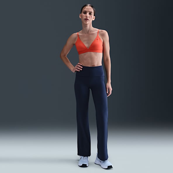 Nike One Women's Dri-FIT High-Waisted Fold-Over Trousers
