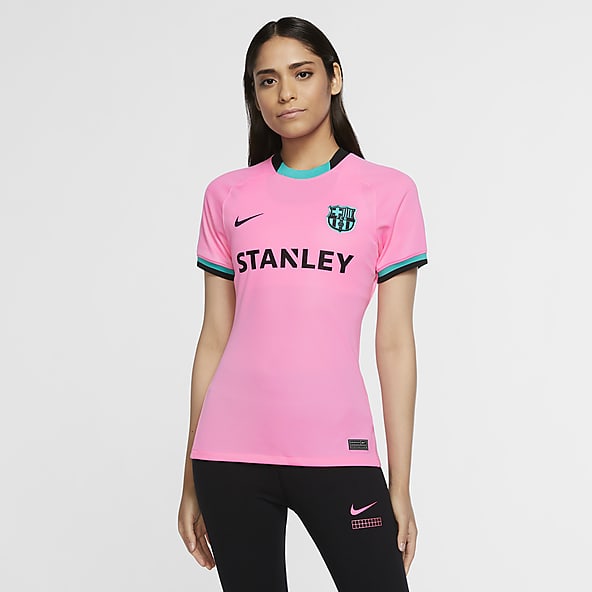 pink nike football shirt