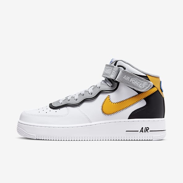 Air Force 1 Mid Top Shoes. Nike.com قيراط الذهب