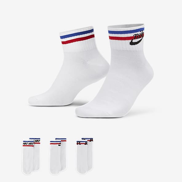 NIKE SPORTSWEAR EVERYDAY ESSENTIAL NOIR/BLANC (3 paires) - CHAUSSETTES HOMME  - Chaussettes - The Golf Square
