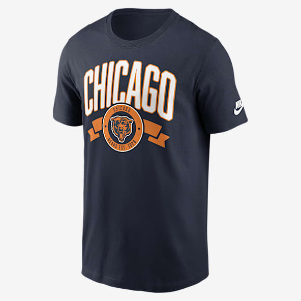 Chicago Bears Rewind Front And Back Hit Essential Men's Nike NFL T-Shirt