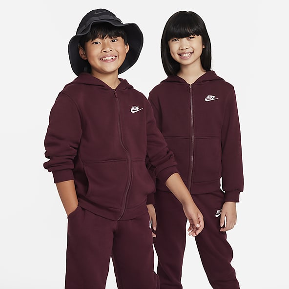 Nike felpa bambino rosse top