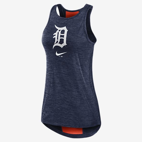 Nike Detroit Tigers Motor City T Shirt Mens Size Medium MLB Big Spell Out