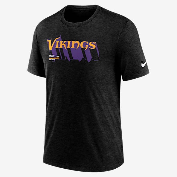 Minnesota Vikings Long Pass Playera Nike de la NFL para hombre