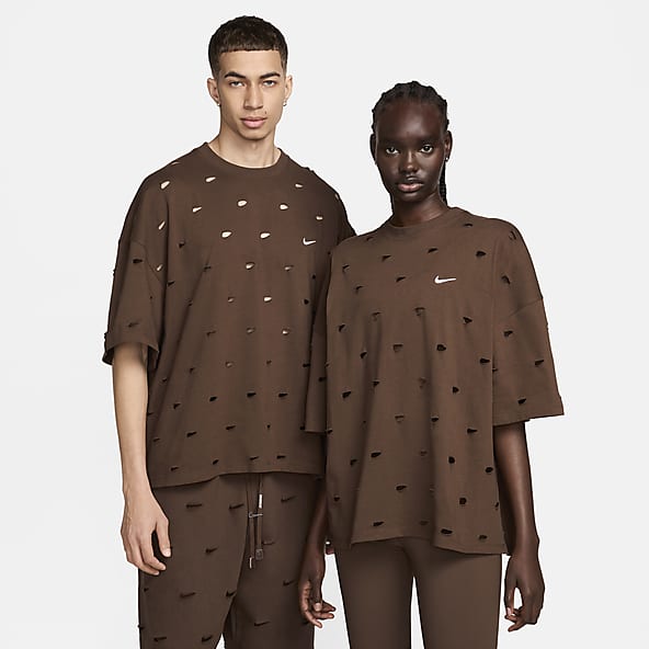 Camisetas nike marron hot sale