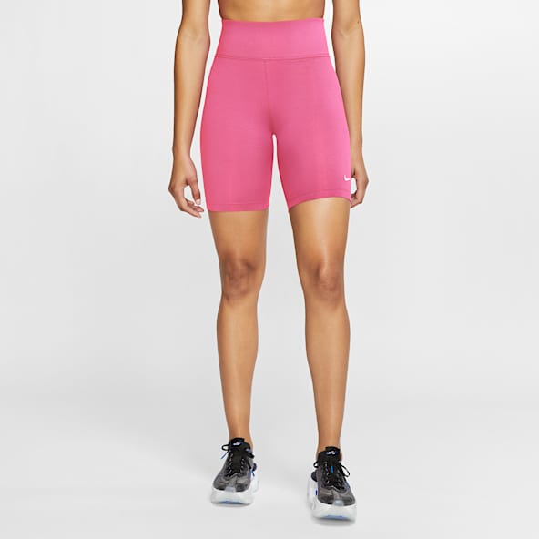 Nike pink cycling shorts clearance