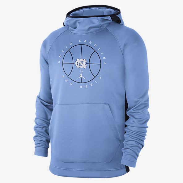 nike men's north carolina tar heels carolina blue club hoodie