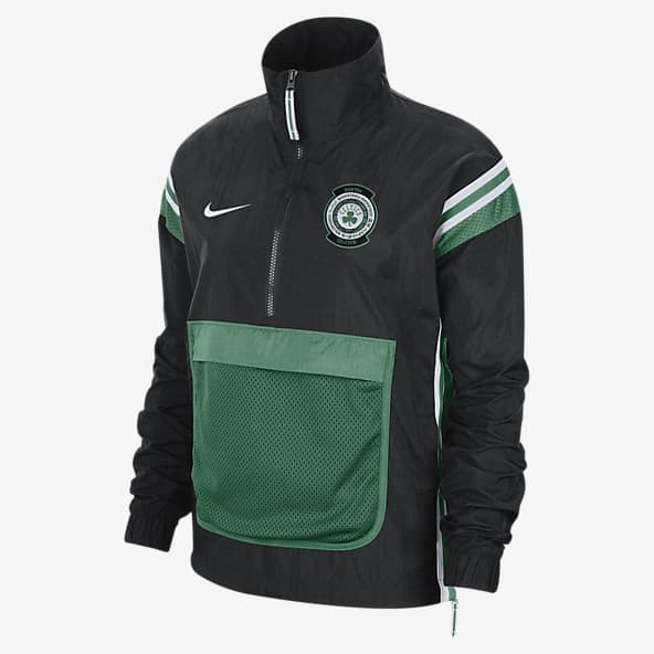 black and green nike tracksuit