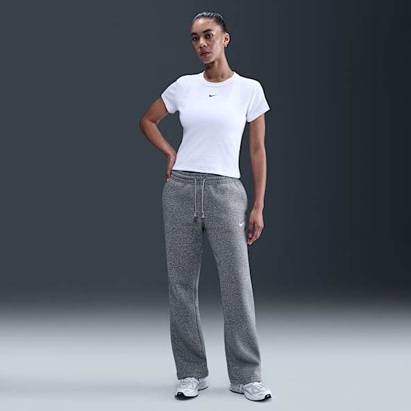 Nike Sportswear Phoenix Fleece Women's Mid-Rise Open-Hem Pants