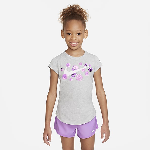 NikeNike Floral Logo Tee Little Kids' T-Shirt