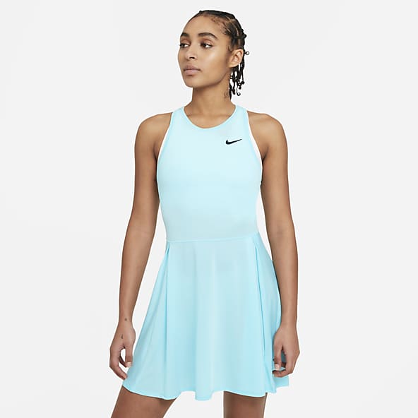 teal nike dress