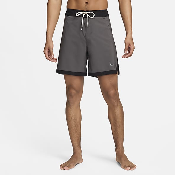 mens nike shorts grey