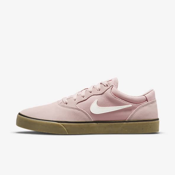 nike rosa y negro