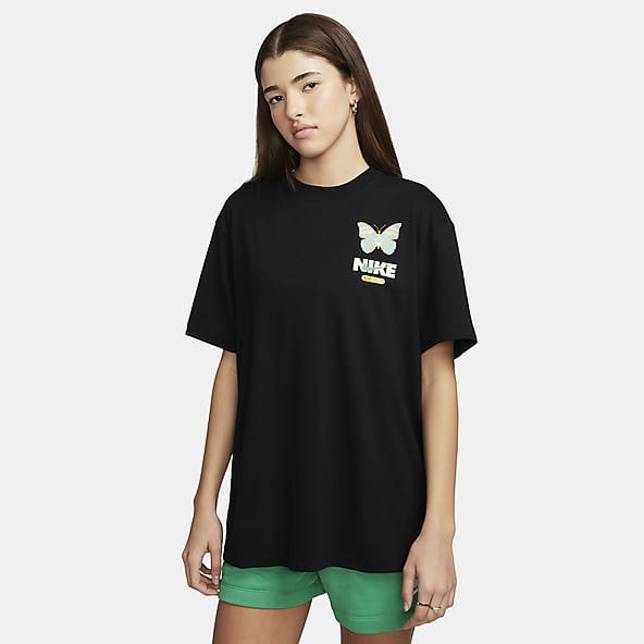 T shirt outlet kyrie donna nero