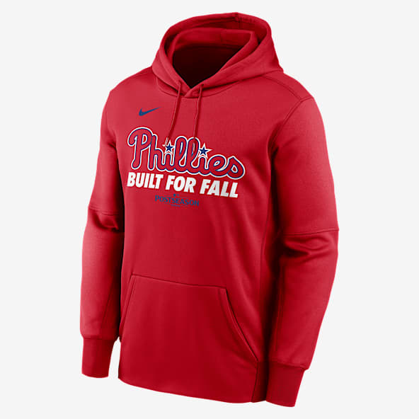 Philadelphia Phillies 2025 Postseason Authentic Collection Men’s Nike Therma MLB Pullover Hoodie