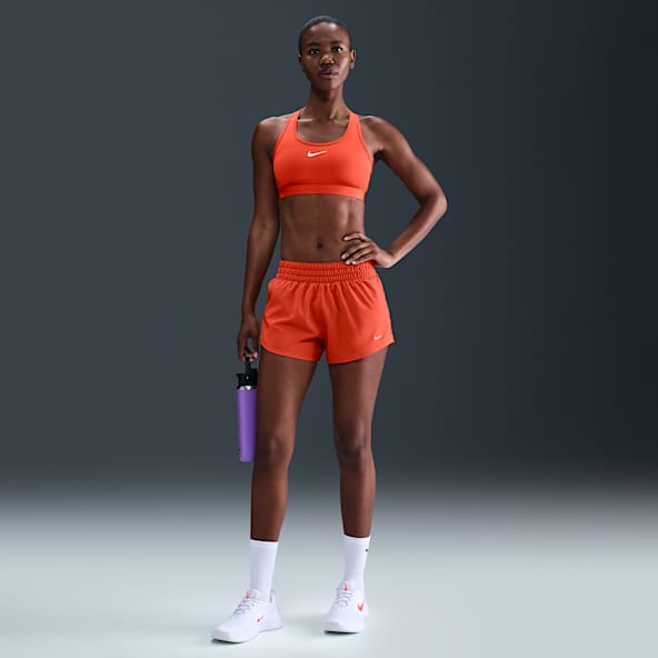 Nike One Women's Dri-FIT Mid-Rise 3" Brief-Lined Shorts