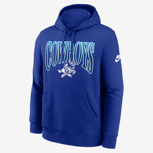 Dallas Cowboys Primetime Logo Club Men's Nike NFL Pullover Hoodie