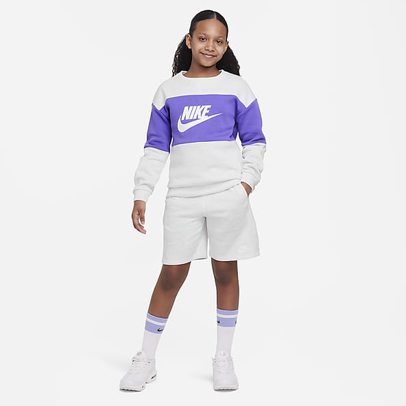 Para niña Gris Partes de arriba de Nike ES