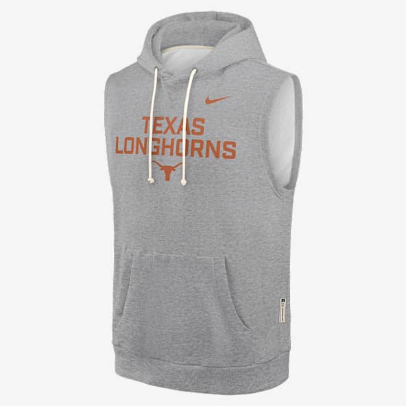 Texas Sideline Men's Nike Dri-FIT College Sleeveless Pullover Hoodie