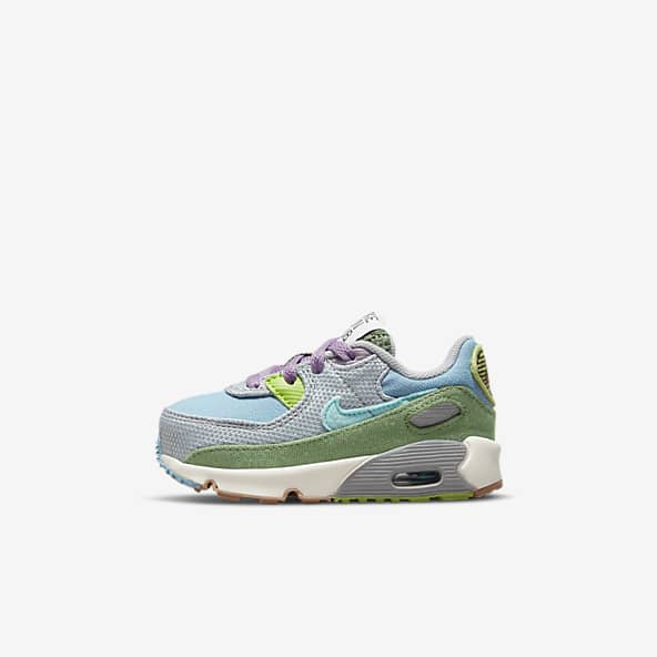 Nike Girls' Big Kids' Air Max 90 Casual Shoes - ShopStyle