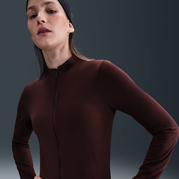 Nike Zenvy Women's Dri-FIT Full-Zip Long-Sleeve Top