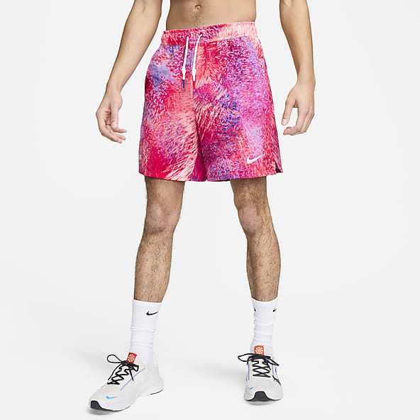 Mens pink shorts nike top