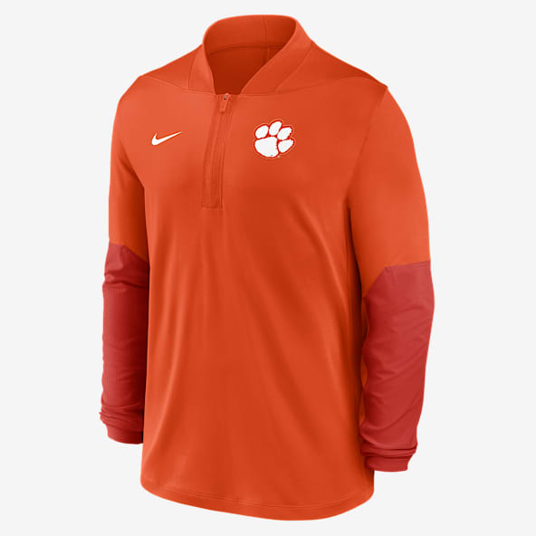 Clemson Men's Nike Dri-FIT College 1/2-Zip Top