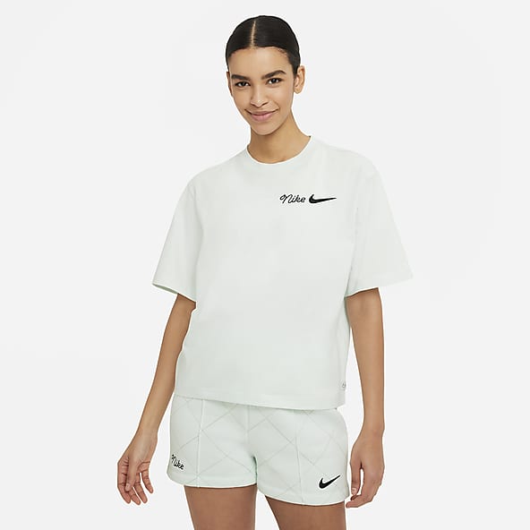 nike women's sportswear jersey short sleeve shirt