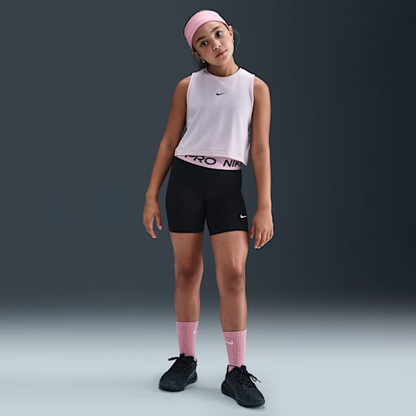 Nike Pro Big Kids' (Girls') Dri-FIT 5" Shorts
