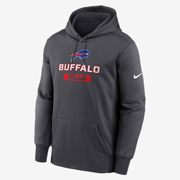Buffalo Bills Toss Sweep Men’s Nike Therma NFL Pullover Hoodie