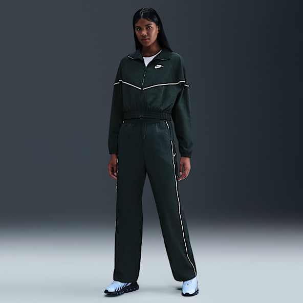 Nike Windrunner Women's High-Waisted Woven Open-Hem Trousers