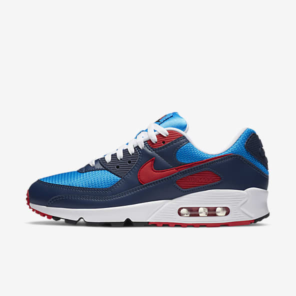 Blue Air Max 90 Shoes. Nike PH