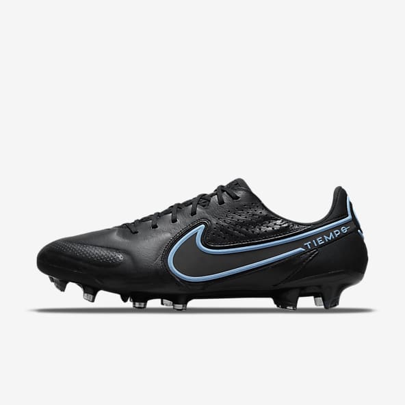 nike blue and black soccer cleats