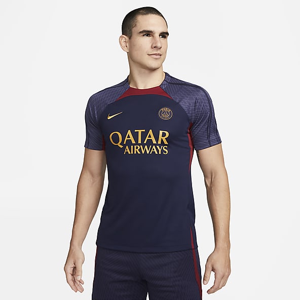Paris Saint-Germain Strike Męska dzianinowa koszulka piłkarska Nike Dri-FIT