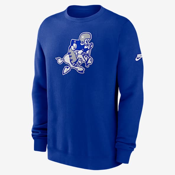 Dallas Cowboys Swing Pass Rewind Club Men's Nike NFL Pullover Crew