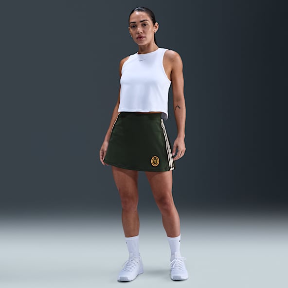 Nike Skort de tiro alto de 8 cm para mujer