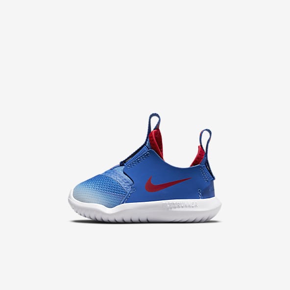 red and blue shoes nike