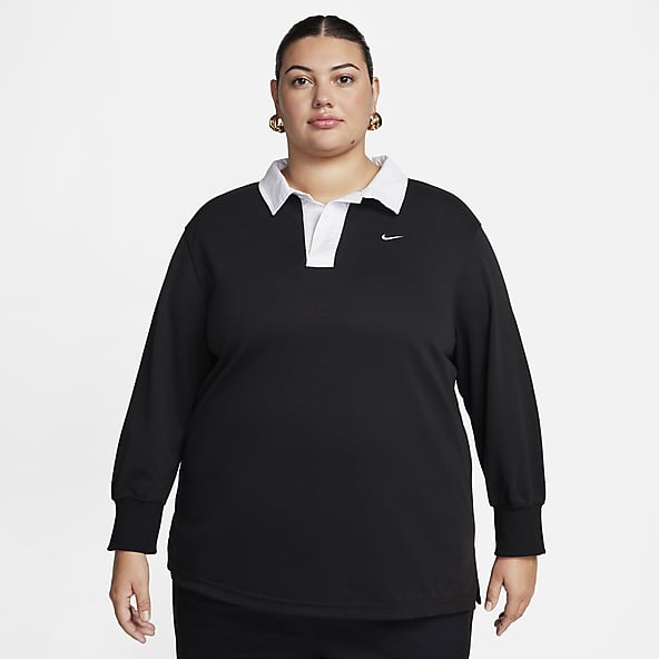 Polo nike donna nero sales